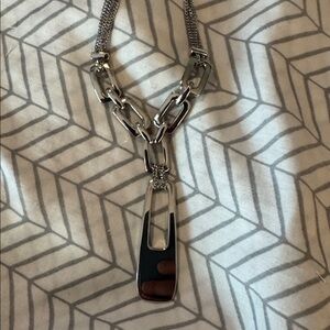 Lia Sophia Silver Pendant Necklace